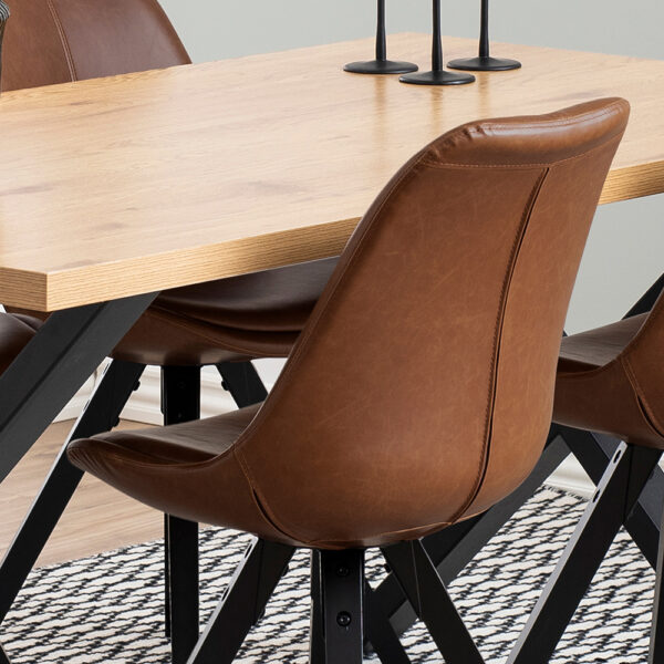 Wales Dining Table in Oak | Assembly Required