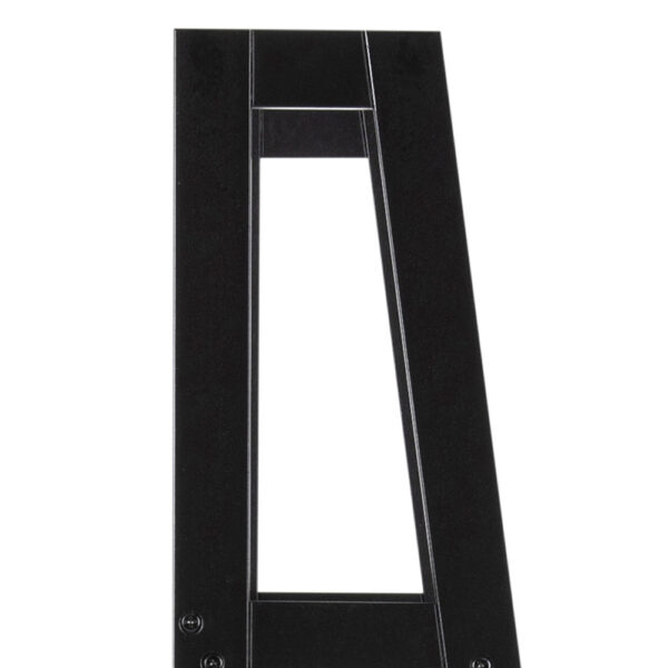 Wally Bookcase with 5 Shelves in Black | Assembly Required