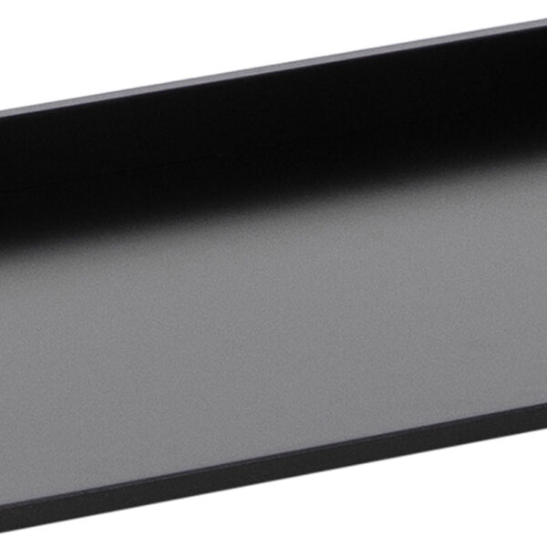 Wally Bookcase with 5 Shelves in Black | Assembly Required
