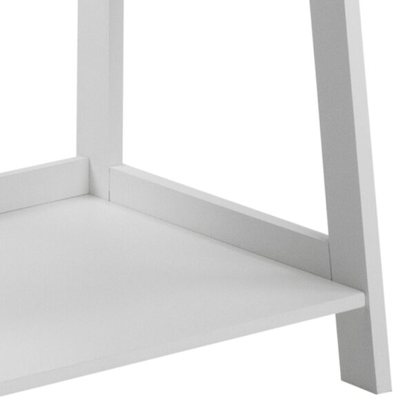 Wally Bookcase with 5 shelves in White | Assembly Required