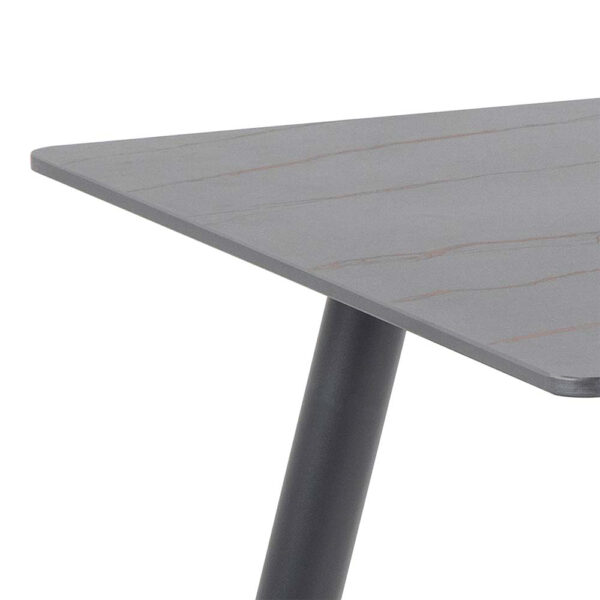 Wicklow Dining Table in Black | Assembly Required