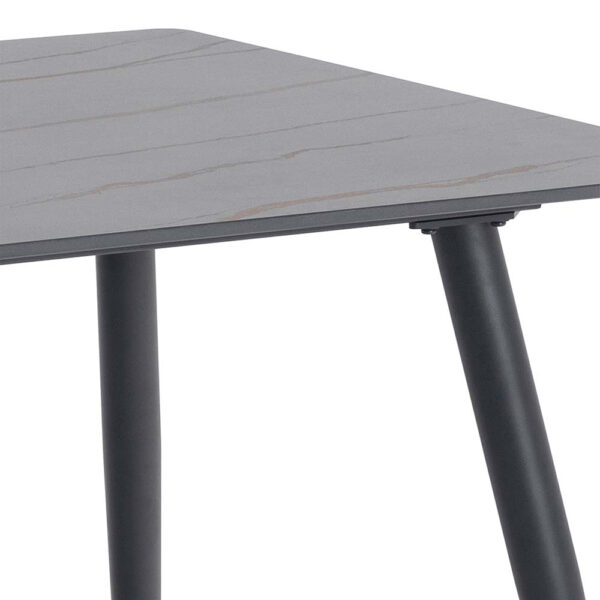 Wicklow Dining Table in Black | Assembly Required
