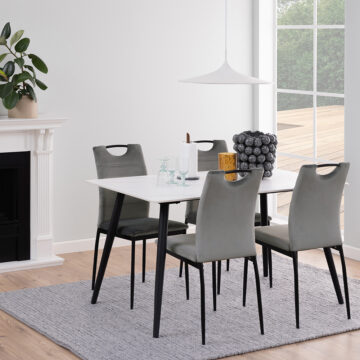 Wicklow White Dining Table