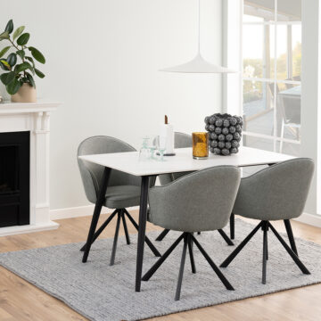 Wicklow White Dining Table