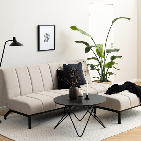 Wyre Coffee Table in Black | Assembly Required