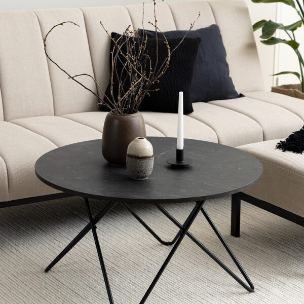 Wyre Coffee Table in Black | Assembly Required