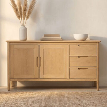 Bruges 2 Door 3 Drawer Sideboard | Assembled