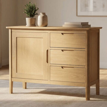 Bruges 1 Door 3 Drawer Sideboard | Assembled