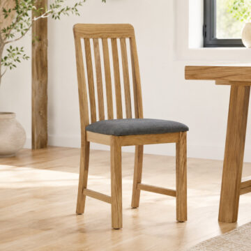 Denby Dining Chair with Vertical Slats