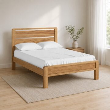 Kalmar 4'6" Slatted Bedframe