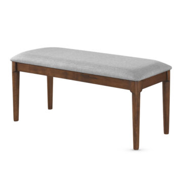 Lauderdale Bench – Walnut Finish