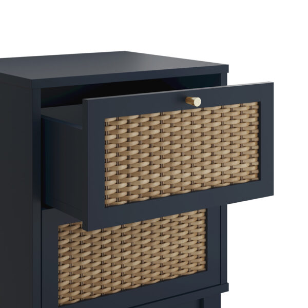 Borde Blue Bedside Cabinet | Assembly Required | Clearance
