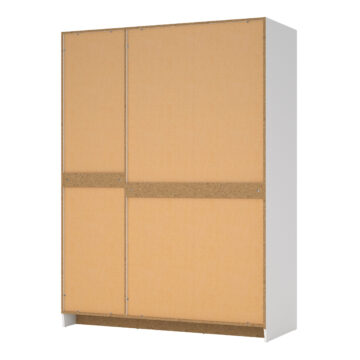Bronte Wardrobe with 3 Frame Doors in White