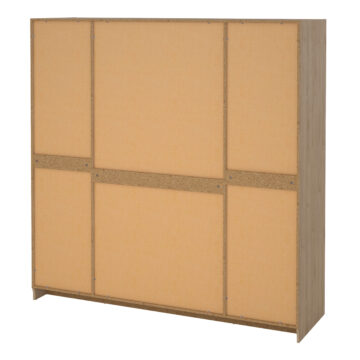 Bronte 4 Door Wardrobe | Jackson Hickory Finish
