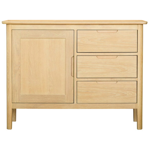 Bruges 1 Door 3 Drawer Sideboard | Fully Assembled