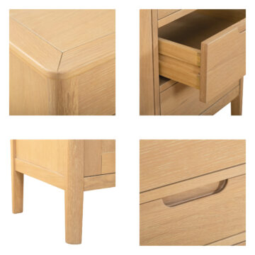 Bruges 2 Door 3 Drawer Sideboard | Assembled