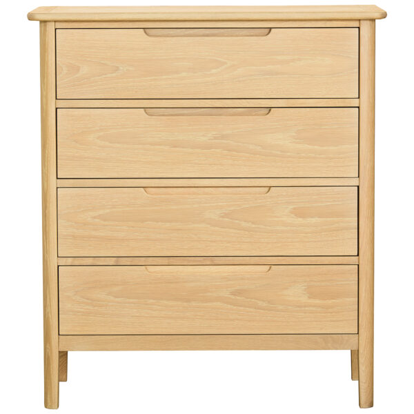 Bruges 4 Drawer Chest of Drawers | Fully Assembled