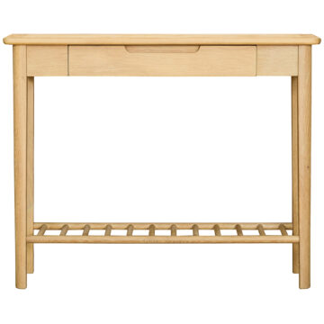 Bruges Oak 1 Drawer Console Table