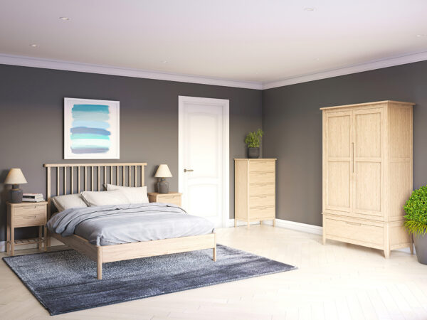 Bruges Spindle Double Bed (4'6") | Assembly Required