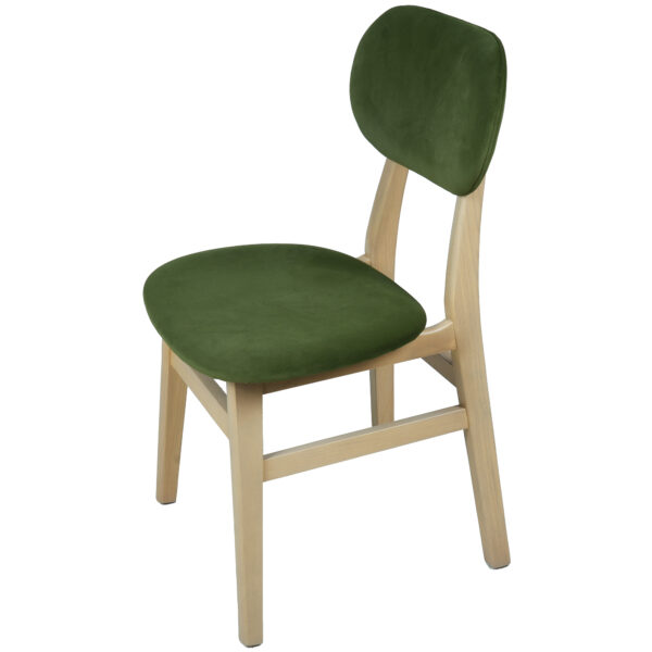 Bruges Upholstered Dining Chair - Green Pad