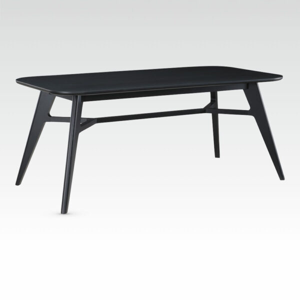 Harrington 180cm Dining Set - Black | Assembly Required