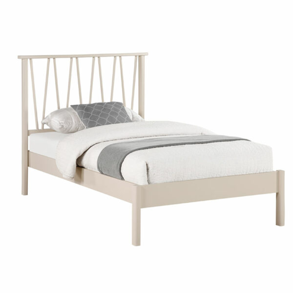 Lucien 3ft Bed - Ivory | Assembly Required