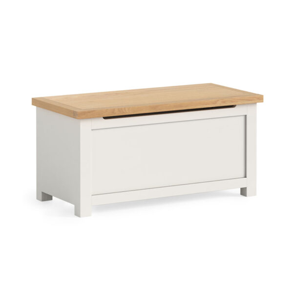 Bowness White Blanket Box