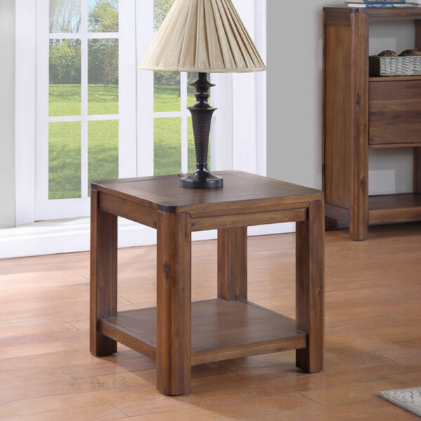 Moray End Table - Walnut | Assembly Required