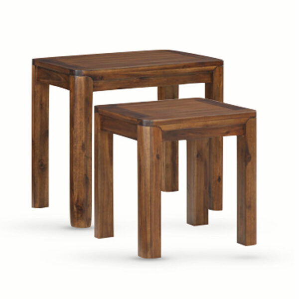 Moray Nest of 2 Tables - Walnut | Assembly Required