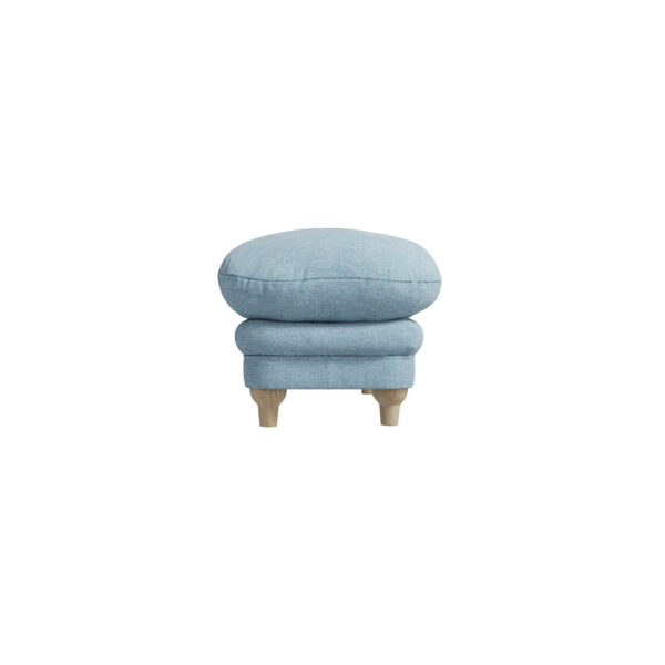 Indiana Footstool Duck Egg Blue Weave | Assembly Required