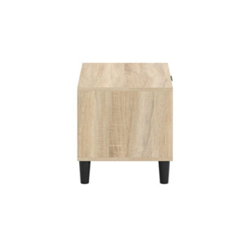 Bergen Chevron 1 Drawer Bedside Cabinet
