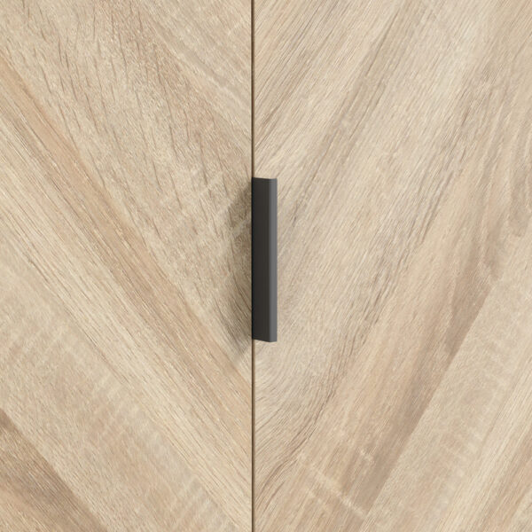 Bergen Chevron 2 Door Wardrobe | Assembly Required