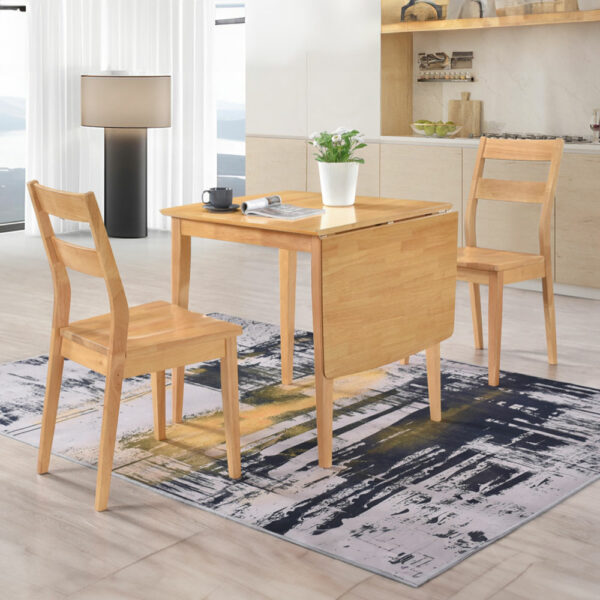 Seattle 75cm Dropleaf Dining Set - Oak | Assembly Required
