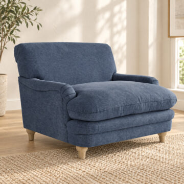 Indiana Chair Denim Blue Weave