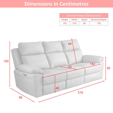 Thor 3+2 Suite – Dark Grey | Assembled