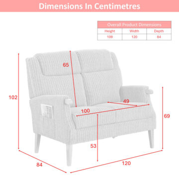 Apollo 2 Seater – Grey