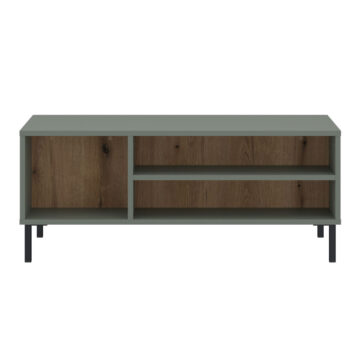 Ayr Coffee Table in Green/Oak