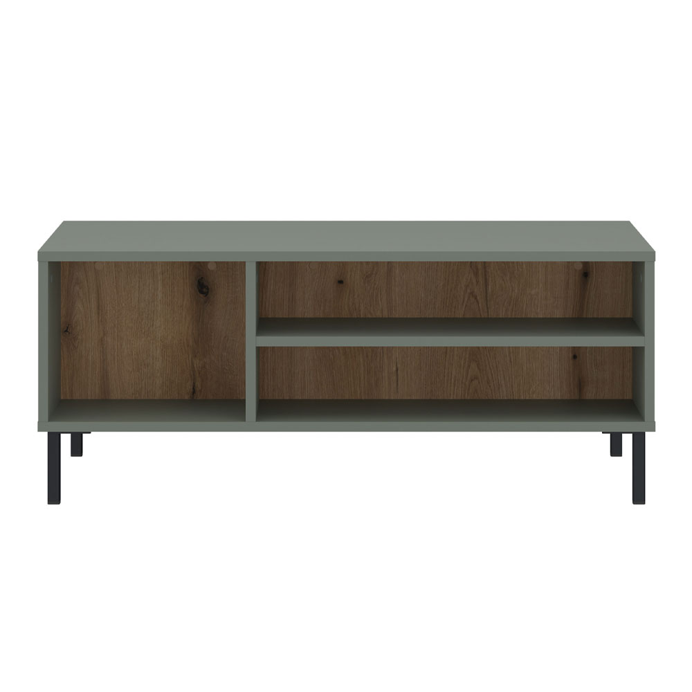 Ayr Coffee Table in Green/Oak