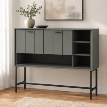 Rivendell Bar Table 1 Flap in Green/Grey
