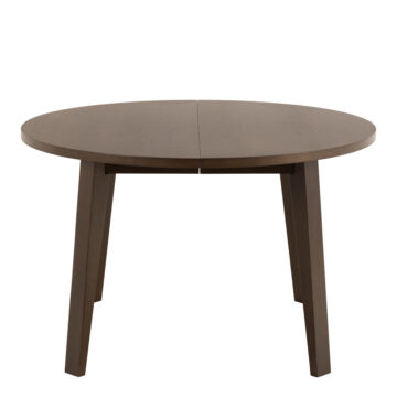 Whistler Smoked Oak Round Dining Table