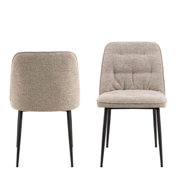 Anvil Dining Chair in Monza Beige. | Assembly Required