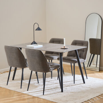 Anvil Taupe Dining Chair