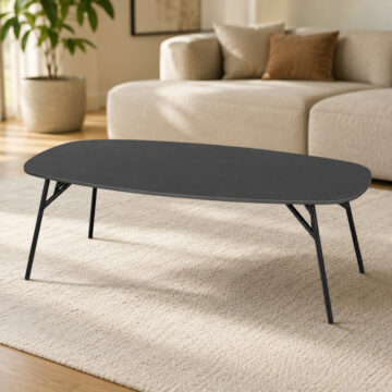 Caracas Black Coffee Table