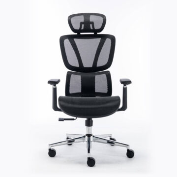 Saltburn Elite Mesh Office Chair – Black