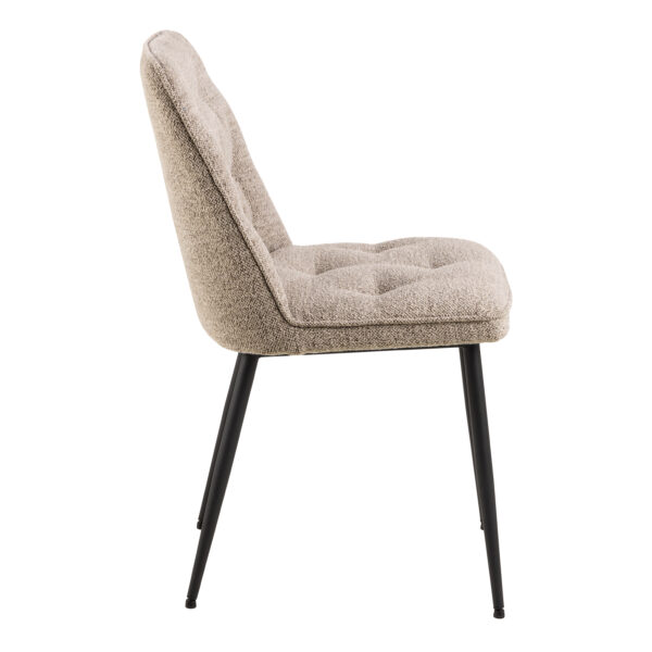 Anvil Dining Chair in Monza Beige. | Assembly Required