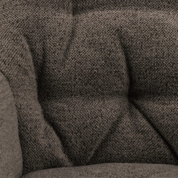Anvil Taupe Dining Chair | Armrests
