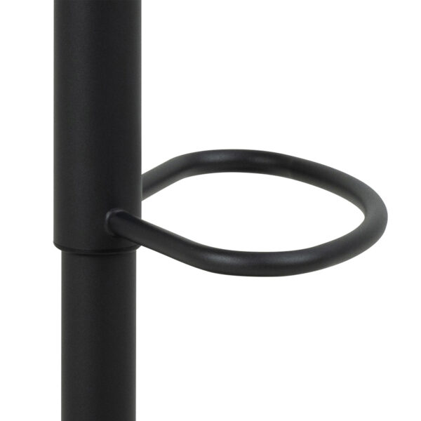 Anvil Swivel Bar Stool with Height Adjustable Function in Beige. | Assembly Required