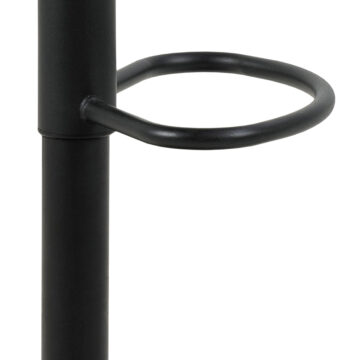 Anvil Pair of Taupe Swivel Bar Stools with Height Adjustable Function
