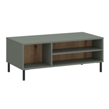 Ayr Coffee Table in Green/Oak