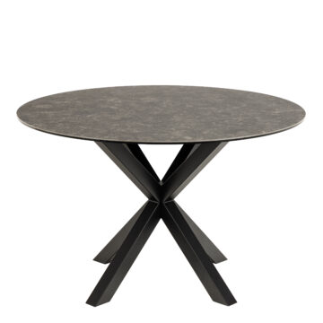 Azura Dining Table with Ceramic Black Top